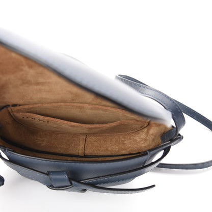 Loewe Grained Calfskin Mini Gate Crossbody Bag Steel Blue 5 of 9