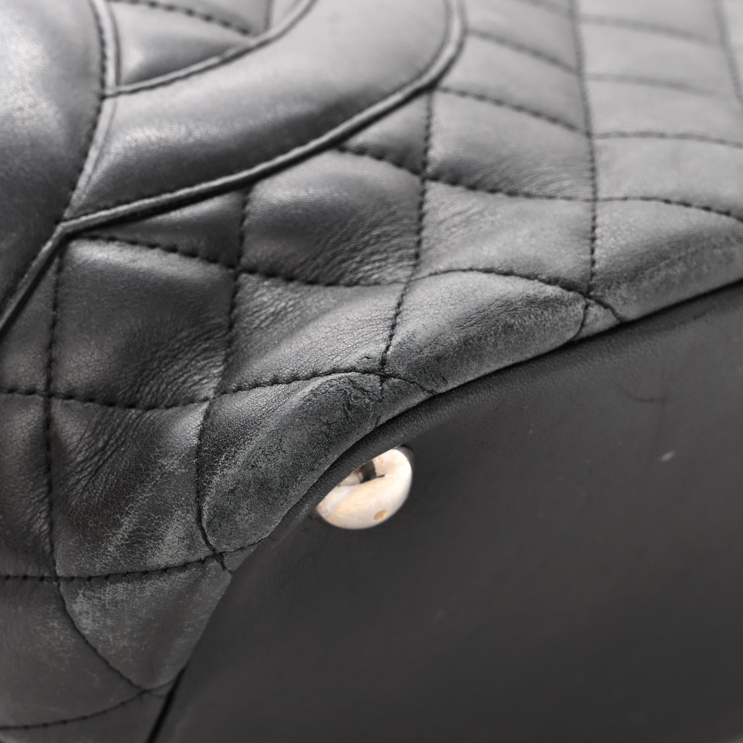 Chanel Calfskin Quilted Large Cambon Tote Black 18 of 18