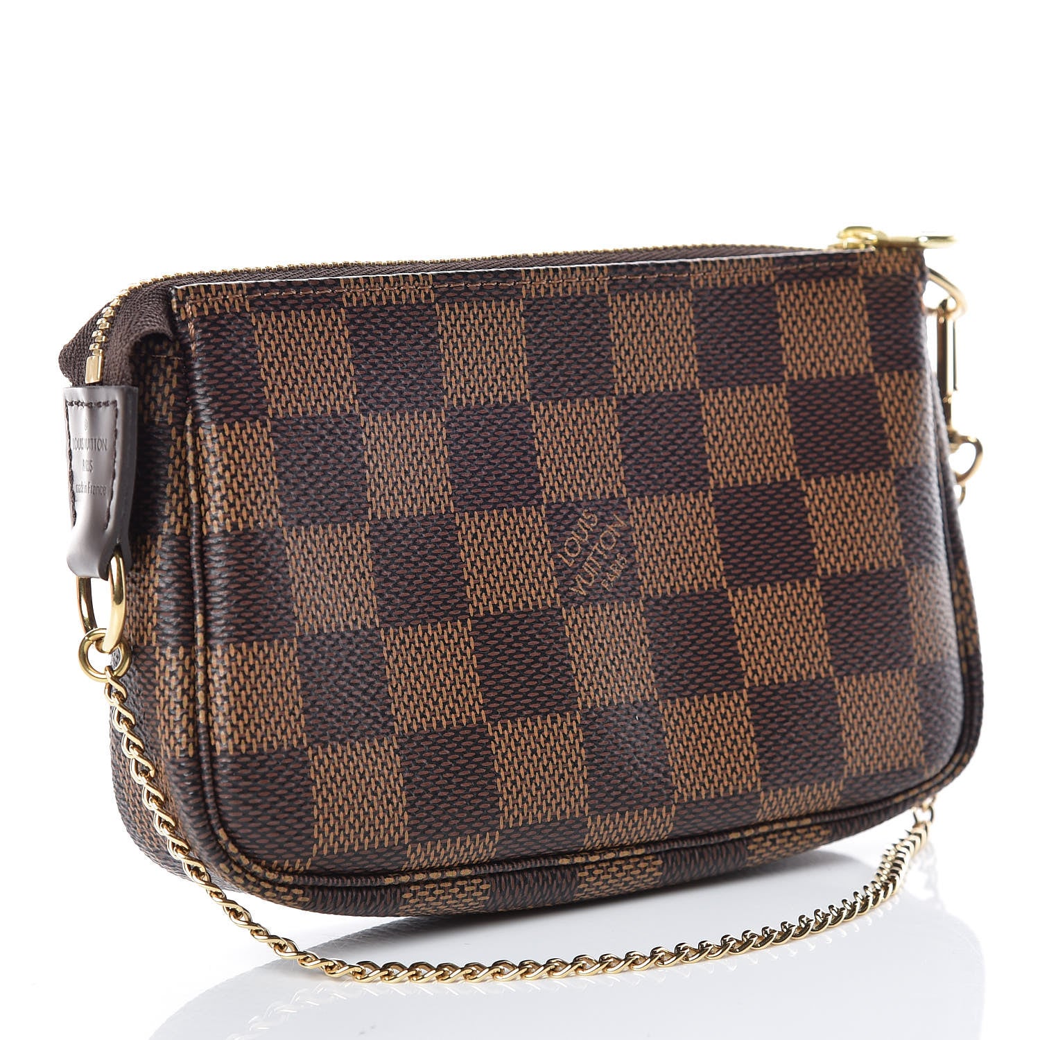 Louis Vuitton Damier Ebene Mini Pochette Accessories 3 of 10