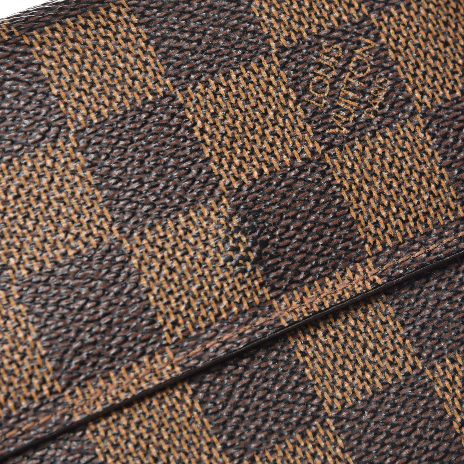 Louis Vuitton Damier Ebene Elise Wallet 4 of 8