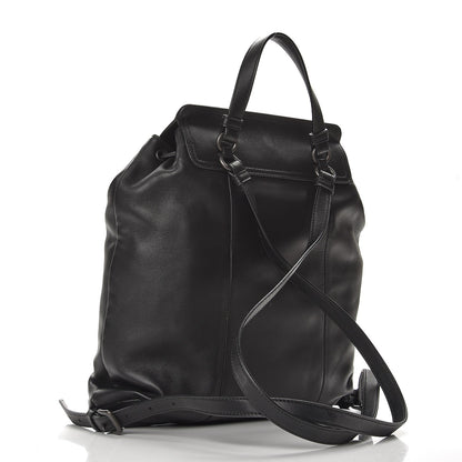Bottega Veneta Nappa Intrecciato Backpack Nero Black 3 of 8