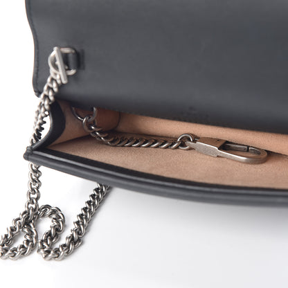 Gucci Suede Super Mini Dionysus Shoulder Bag Black 7 of 7