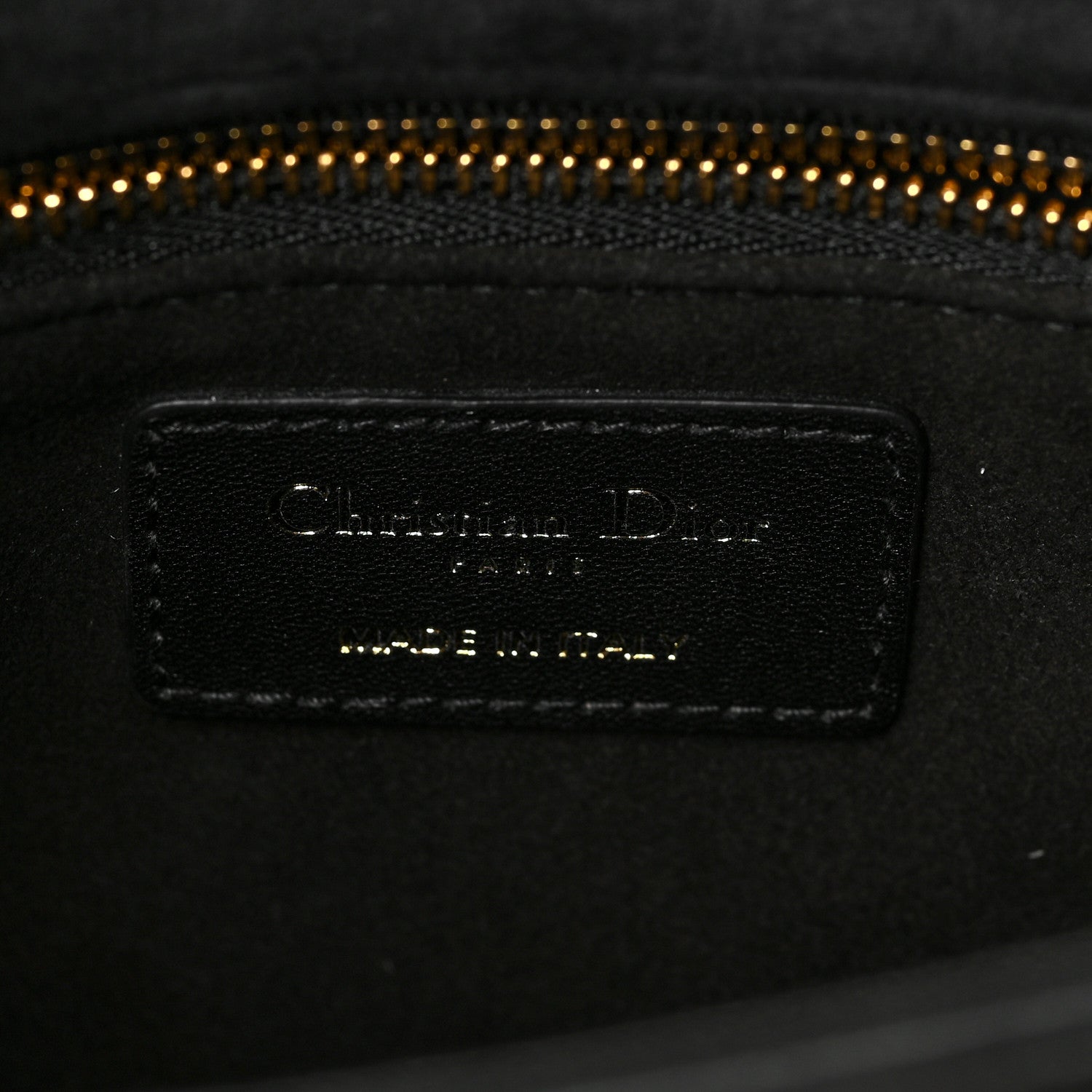 Christian Dior Lambskin Cannage Small My ABCDior Lady Dior Black 6 of 8