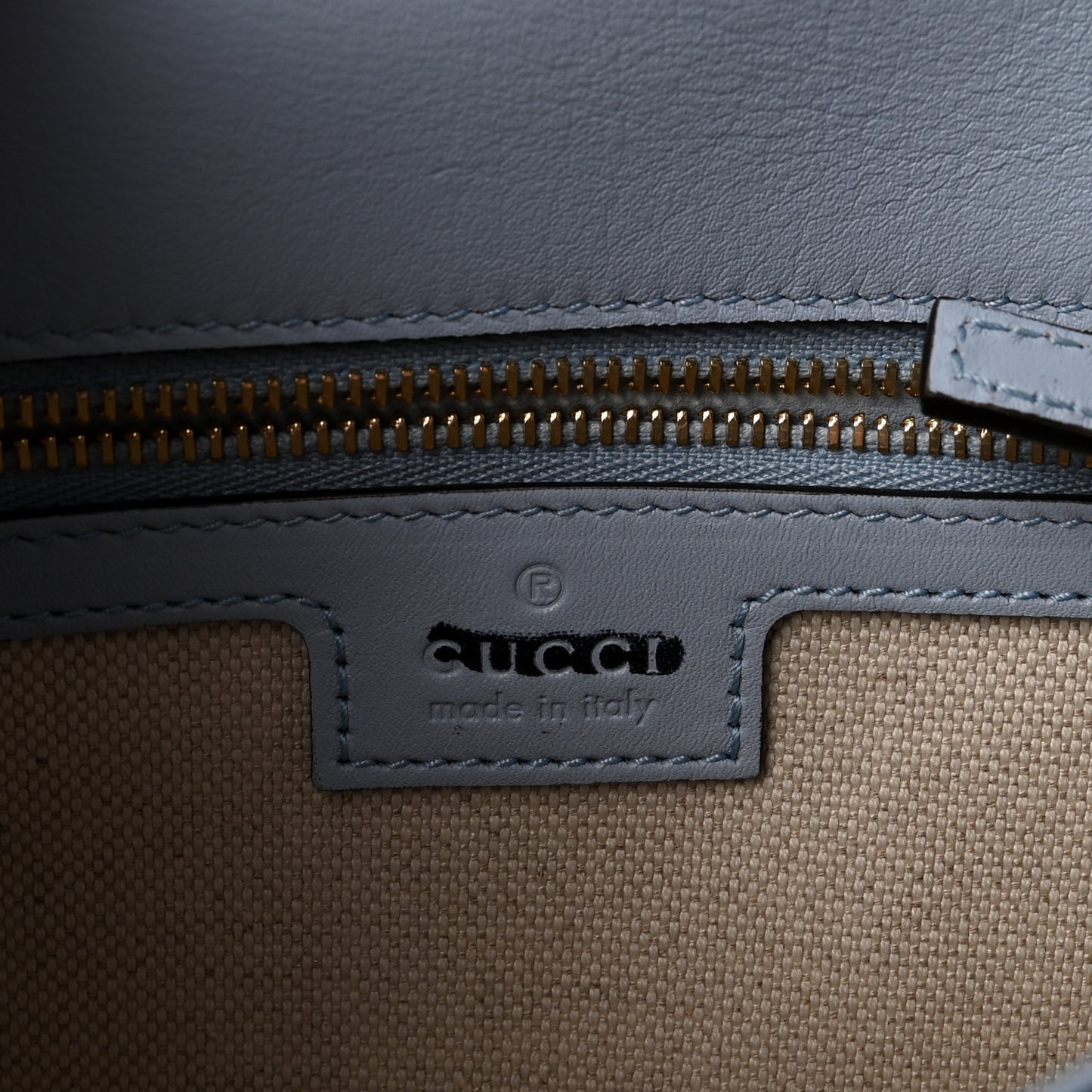 Roxy Calfskin Medium Blondie Top Handle Bag Cloudy Blue
