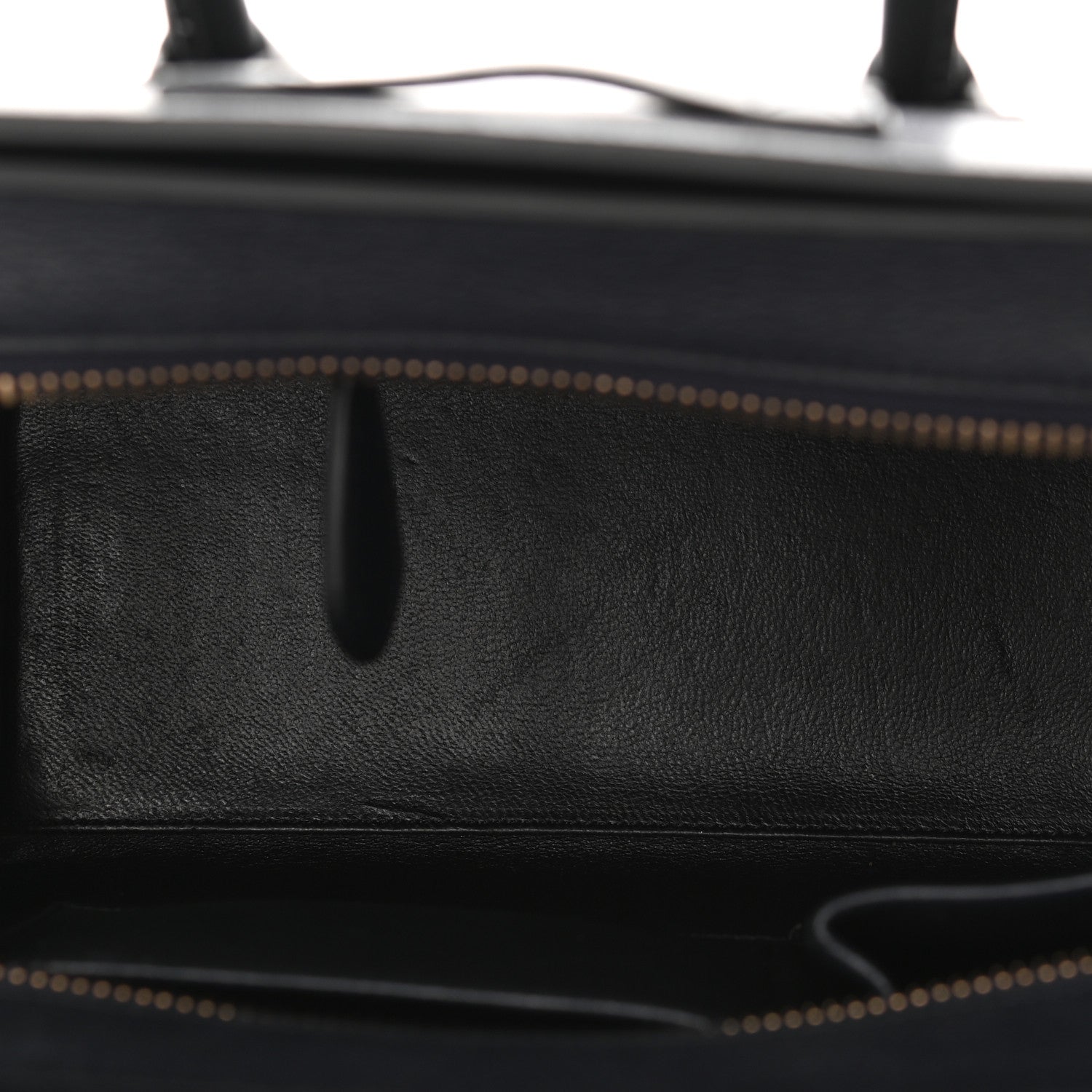 Celine Goatskin Micro Luggage Navy Blue 5 of 10
