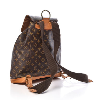 Louis Vuitton Monogram Montsouris GM Backpack 3 of 17