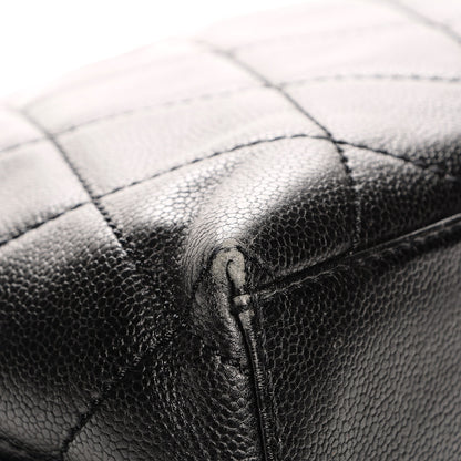Chanel Caviar Quilted Flap Shoulder Bag Black 10 of 12