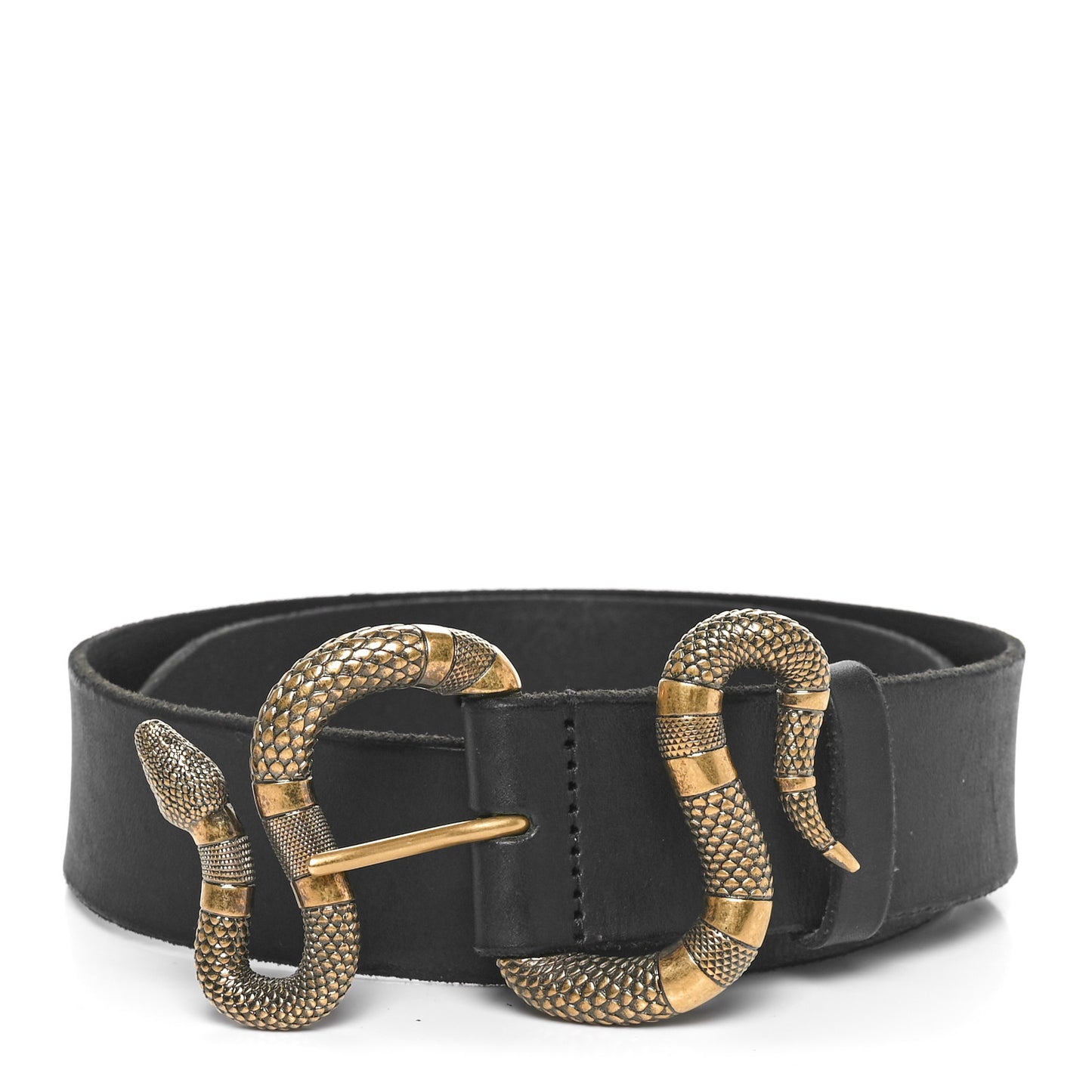 Calfskin Snake Belt 75 30 Black