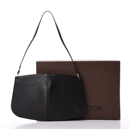 Louis Vuitton Epi Demi Lune Pochette Black 11 of 11