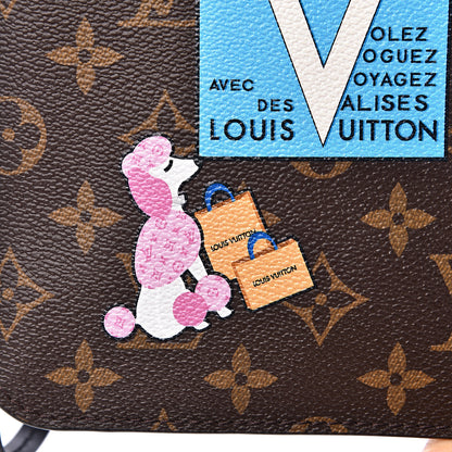 Louis Vuitton Monogram World Tour Neverfull MM GM Pochette 8 of 9