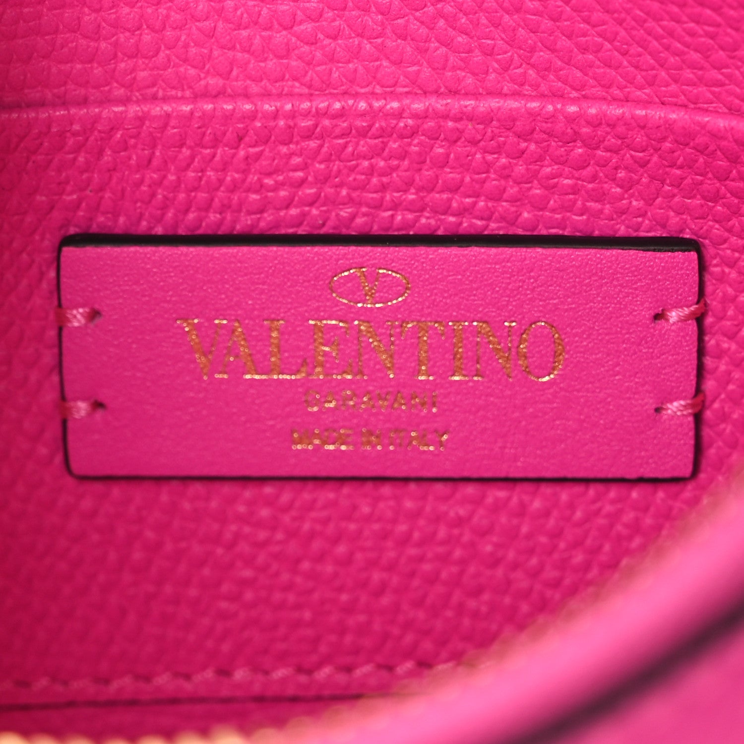Valentino Garavani Grainy Calfskin Mini Vlogo Hobo Bag Pink PP 6 of 8