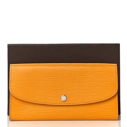 Louis Vuitton Epi Emilie Wallet Mimosa 10 of 10