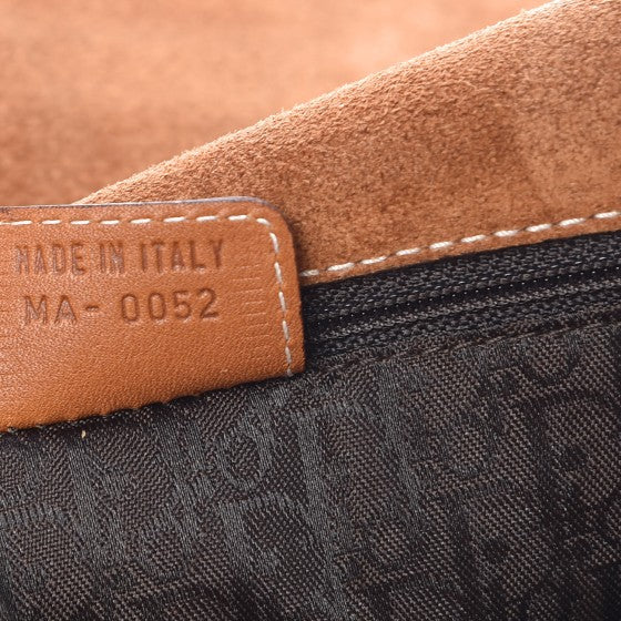 Christian Dior Calfskin Saddle Bag Tan 7 of 7