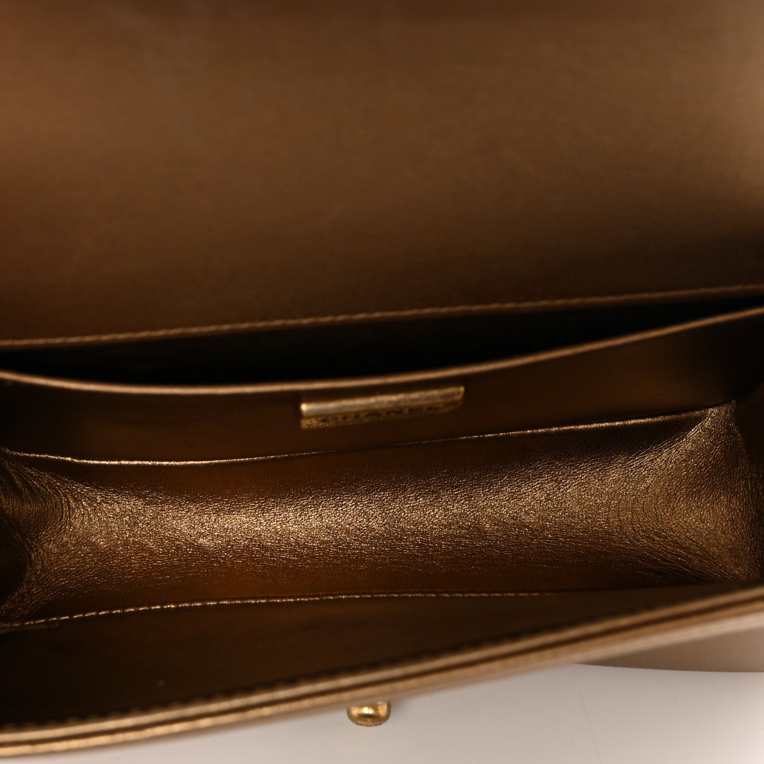 Chanel Galuchat Stingray Small Boy Flap Gold 6 of 10