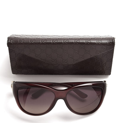 Gucci Horsebit Sunglasses 3711/S Burgundy 8 of 8