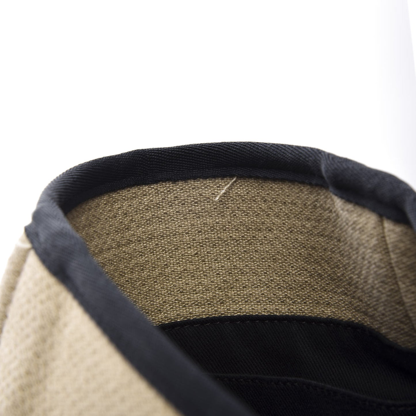 Canvas Extra Large Deauville Tote Beige Black