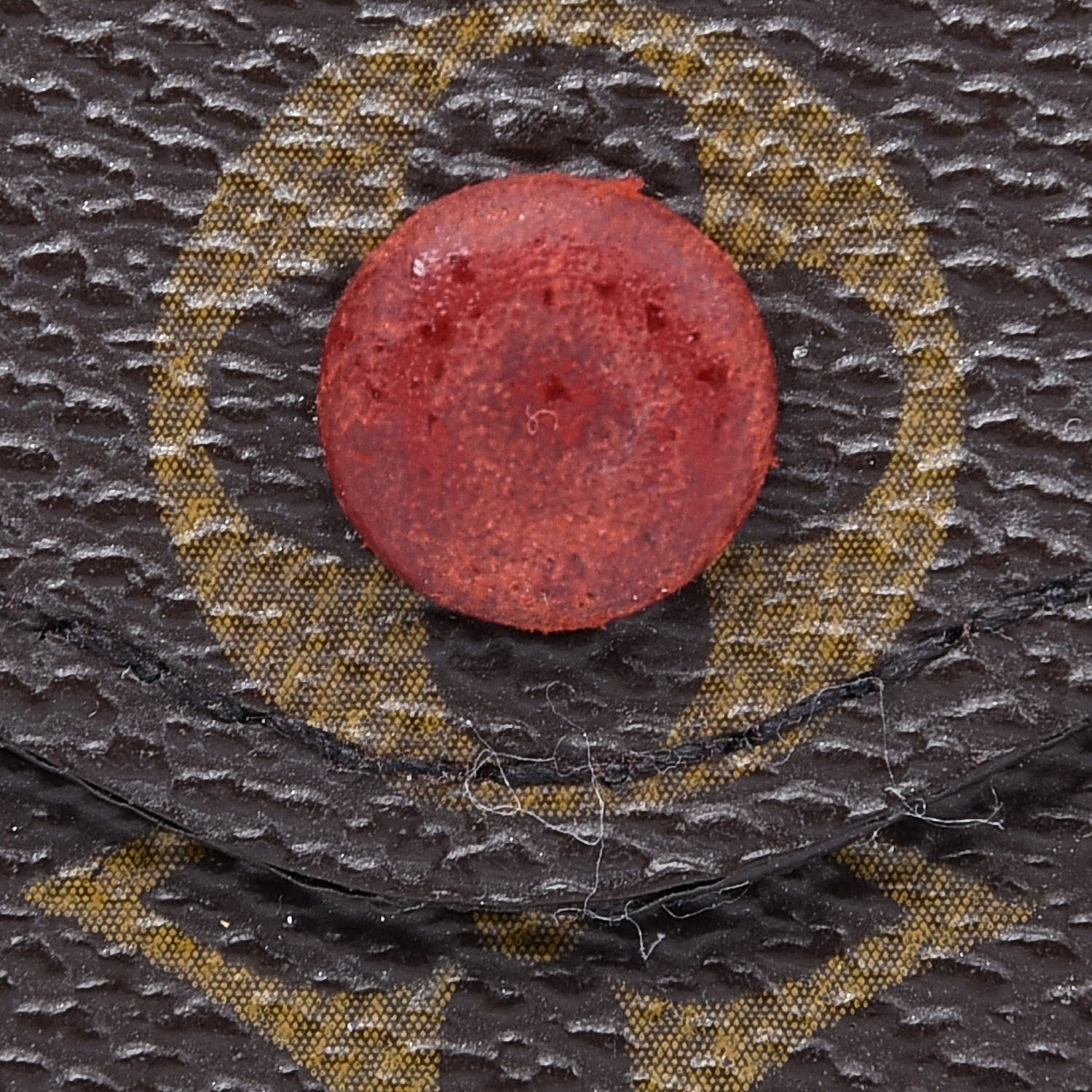 Louis Vuitton Monogram Josephine Wallet Red 7 of 13