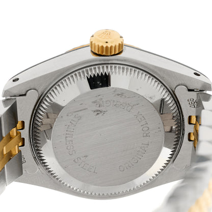 Rolex Stainless Steel 18K Yellow Gold 26mm Oyster Perpetual Datejust Watch Champagne 69173 4 of 4