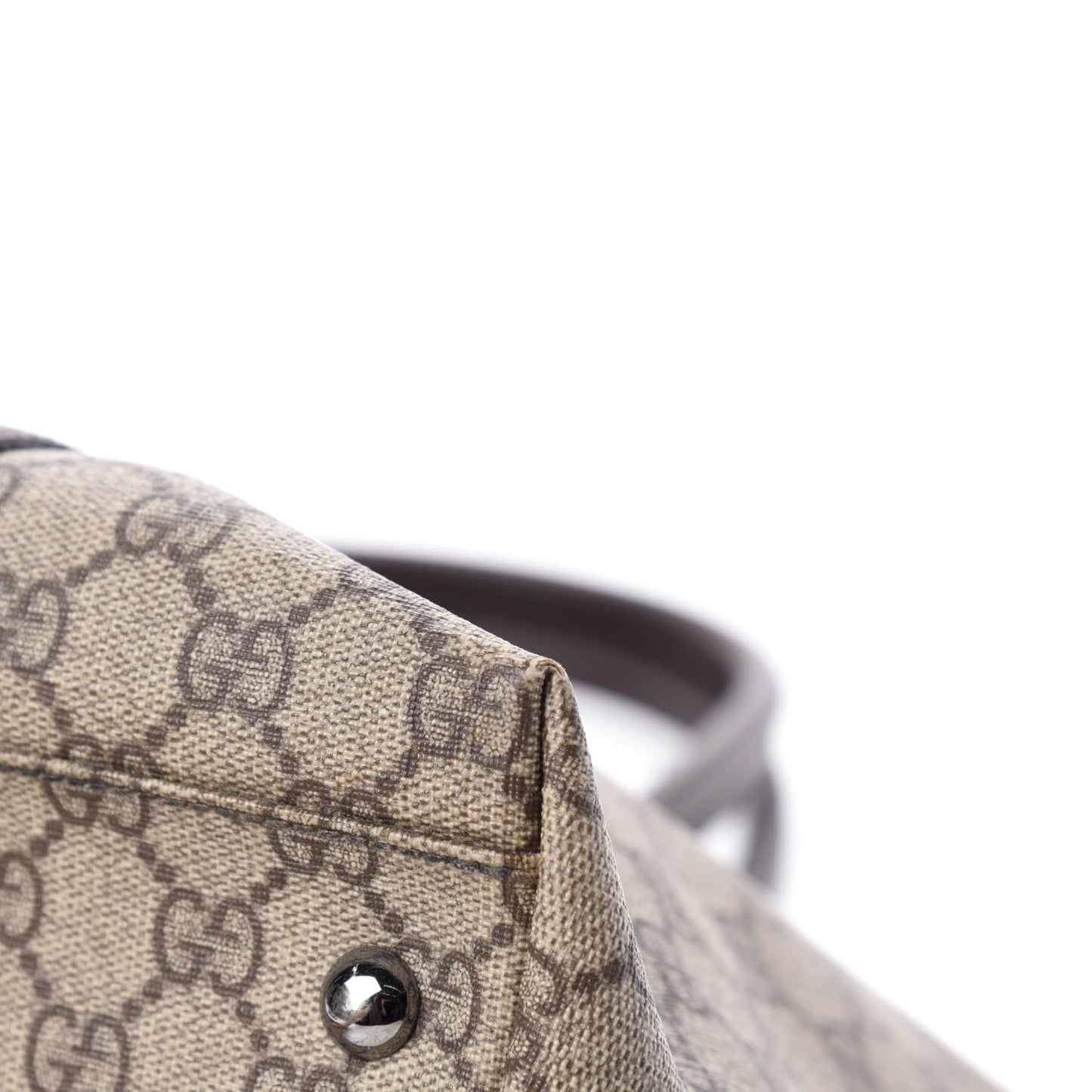 GG Plus Monogram Medium Joy Tote Dark Brown