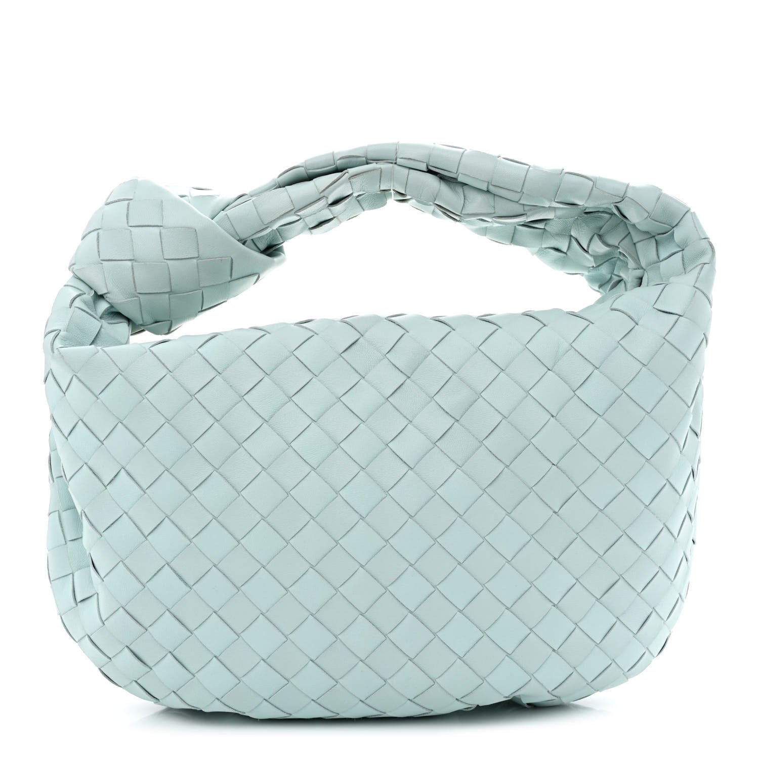 Bottega Veneta Nappa Intrecciato Teen Jodie Hobo Teal Washed 1 of 11