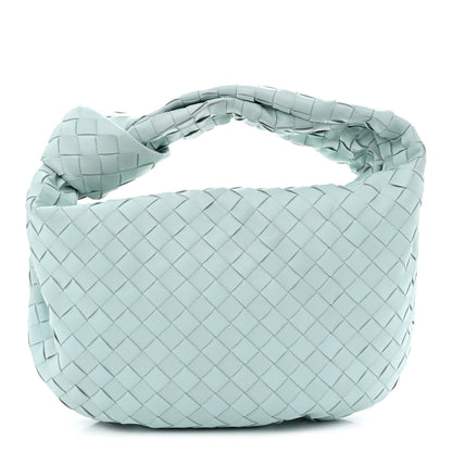 Bottega Veneta Nappa Intrecciato Teen Jodie Hobo Teal Washed 1 of 11