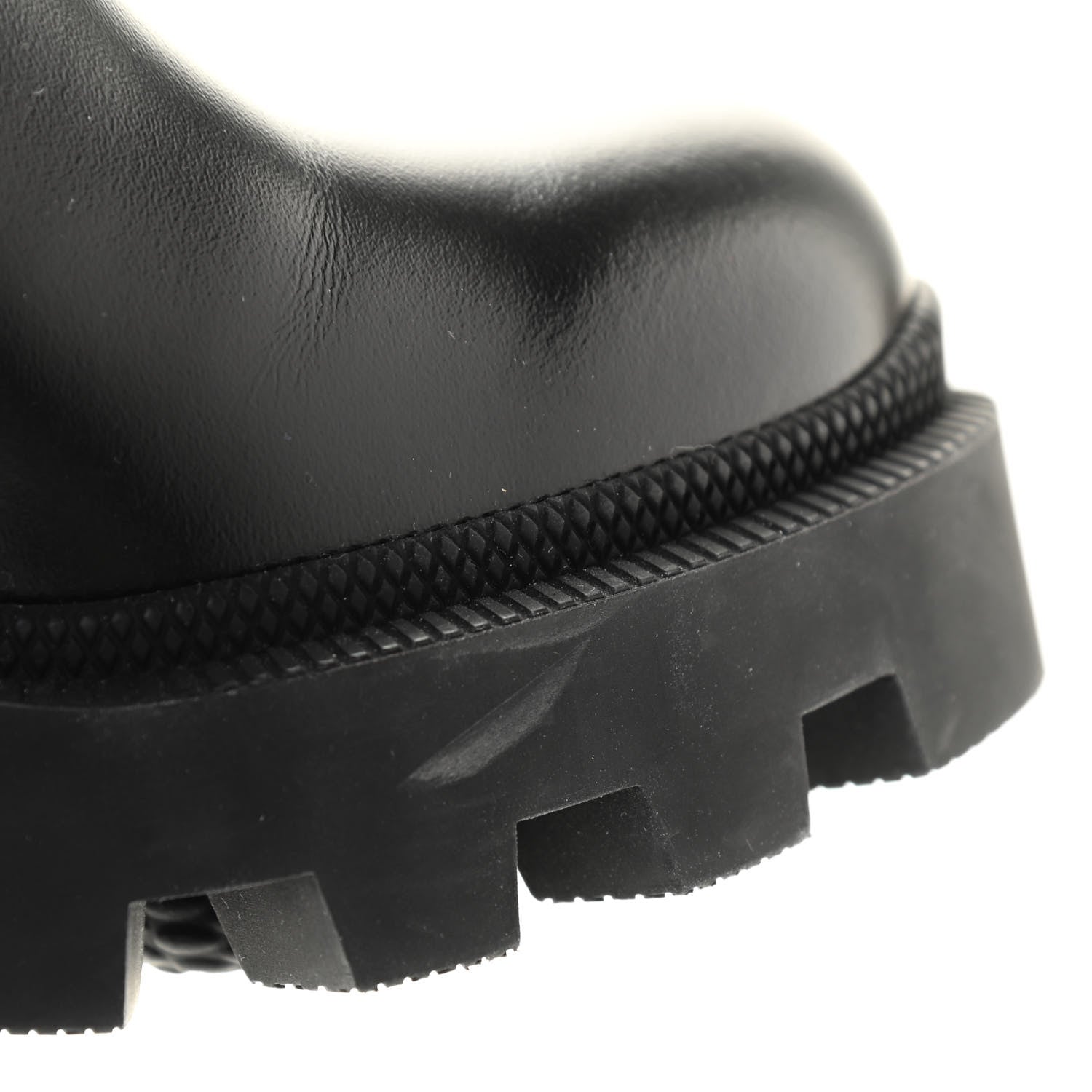 Gucci Calfskin Crystal GG Trip Chelsea Ankle Boots 36.5 Black 10 of 14