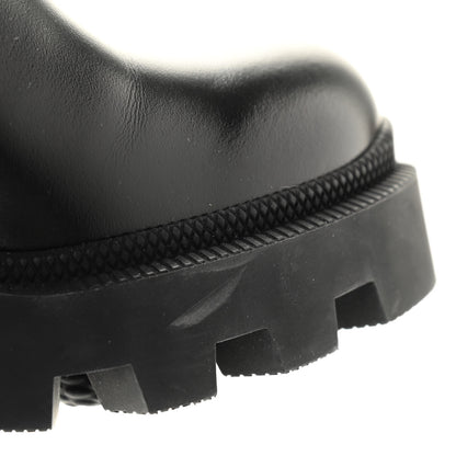 Gucci Calfskin Crystal GG Trip Chelsea Ankle Boots 36.5 Black 10 of 14