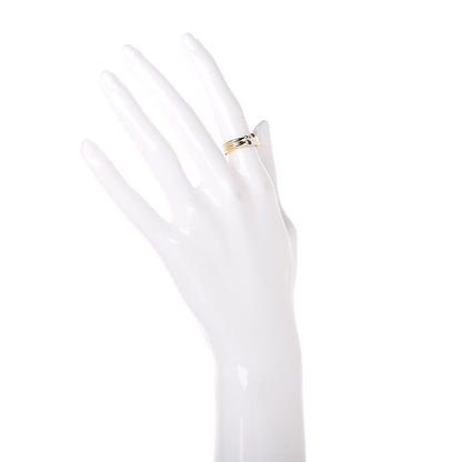 Tiffany 18K Yellow White Gold Ruby Sapphire Ring 48 4.5 2 of 5