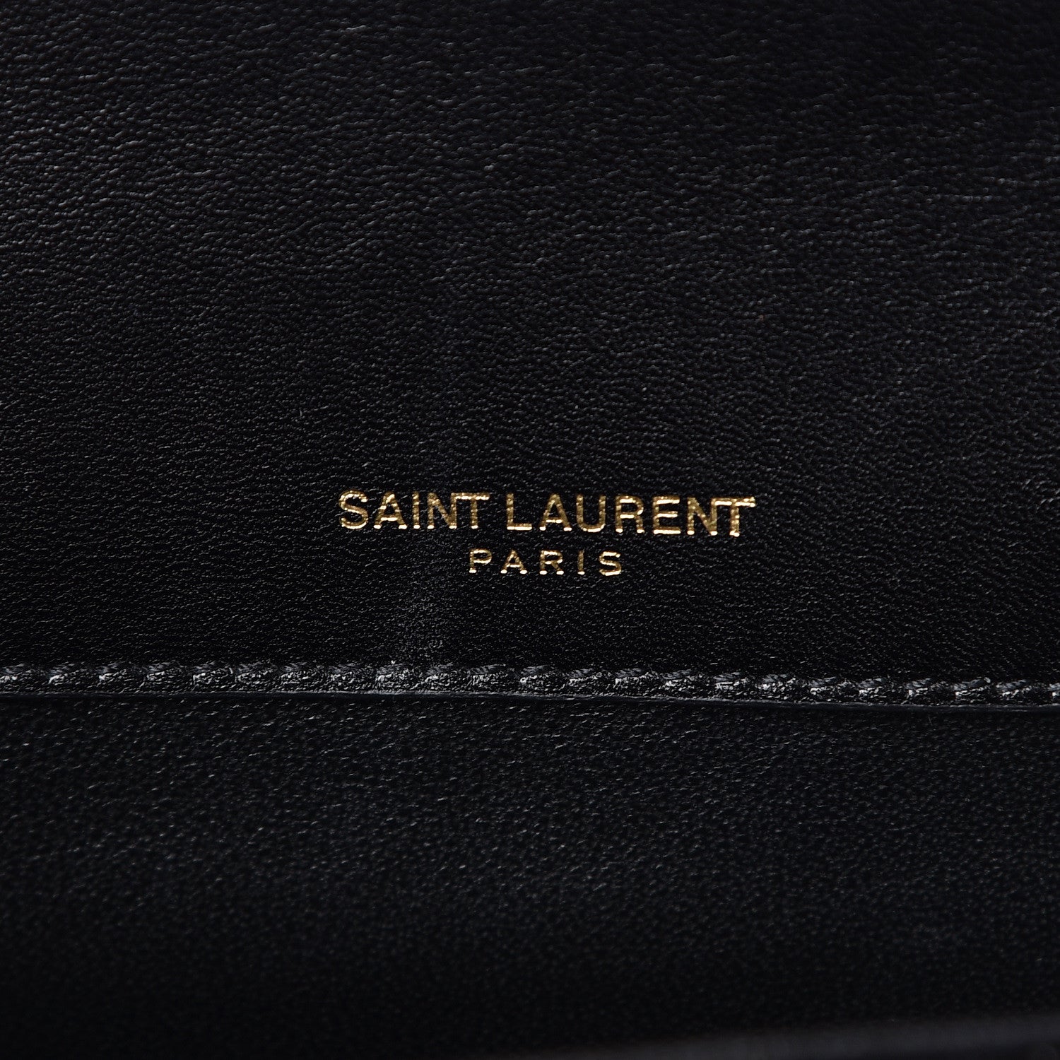 Saint Laurent Patent Calfskin Matelasse Monogram Medium Vicky Chain Bag Black 8 of 10