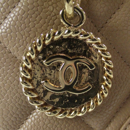 Chanel Caviar Quilted Medallion Tote Beige 10 of 11