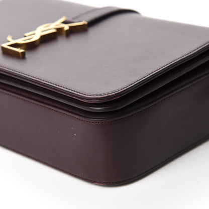 Saint Laurent Smooth Calfskin Medium Classic Monogram Universite Bag Amaranto 7 of 10