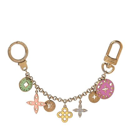Louis Vuitton Enamel Looping Key Chain Bag Charm Multicolor 1 of 4