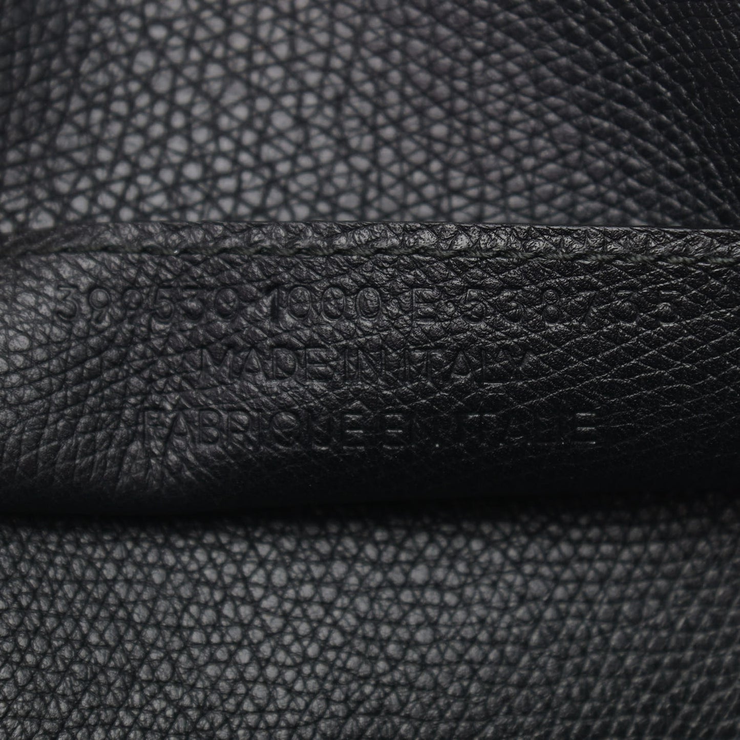 Calfskin Papier A4 Zip Around Plate Tote Black