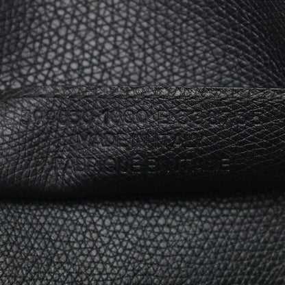Balenciaga Calfskin Papier A4 Zip Around Plate Tote Black 7 of 10