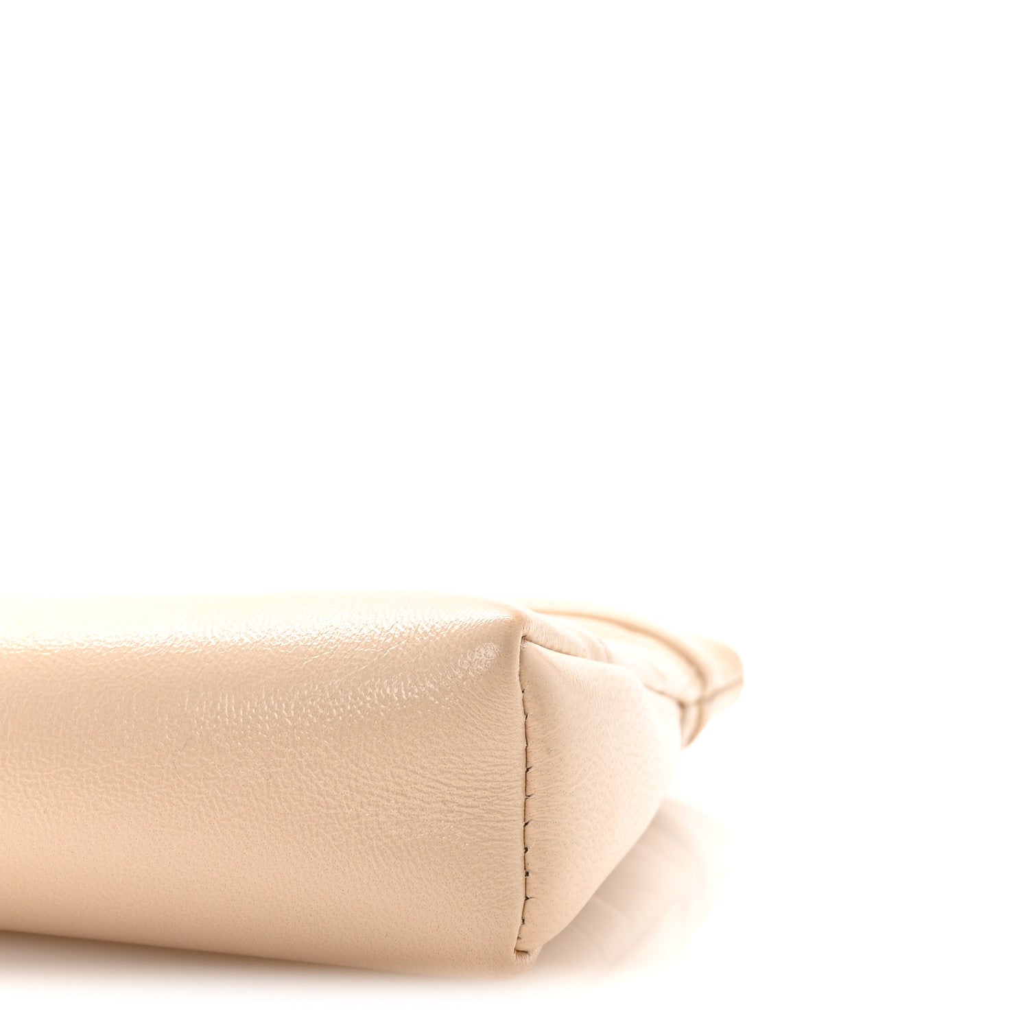 Chanel Shiny Crumpled Calfskin Quilted Nano 31 Shopping Bag Beige 10 of 10