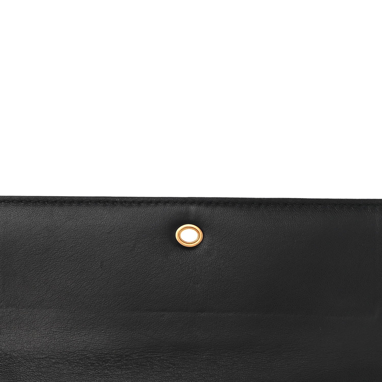 Alexander McQueen Pebbled Calfskin Skull Wallet on Chain Black 10 of 11