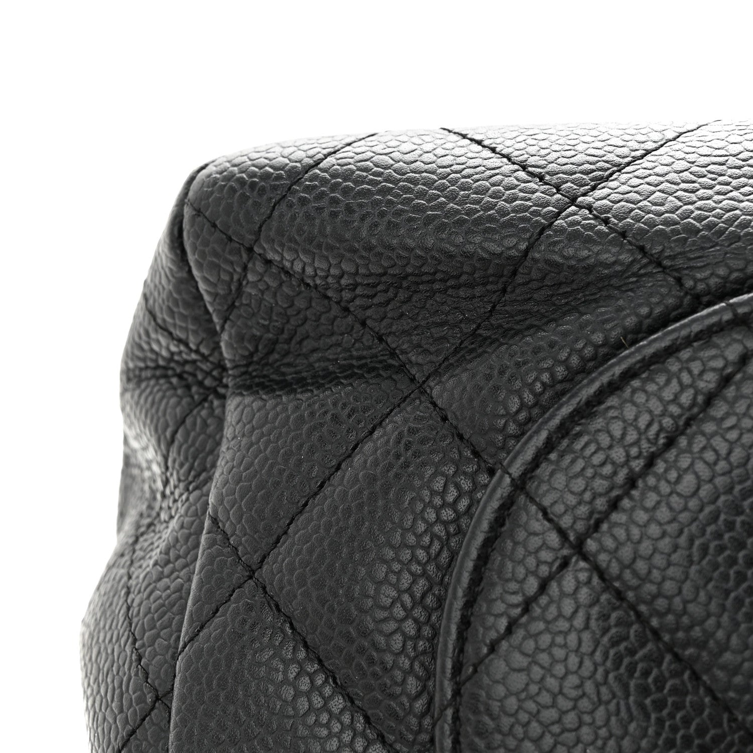 Chanel Caviar Quilted Jumbo Single Flap Navy 15 of 18