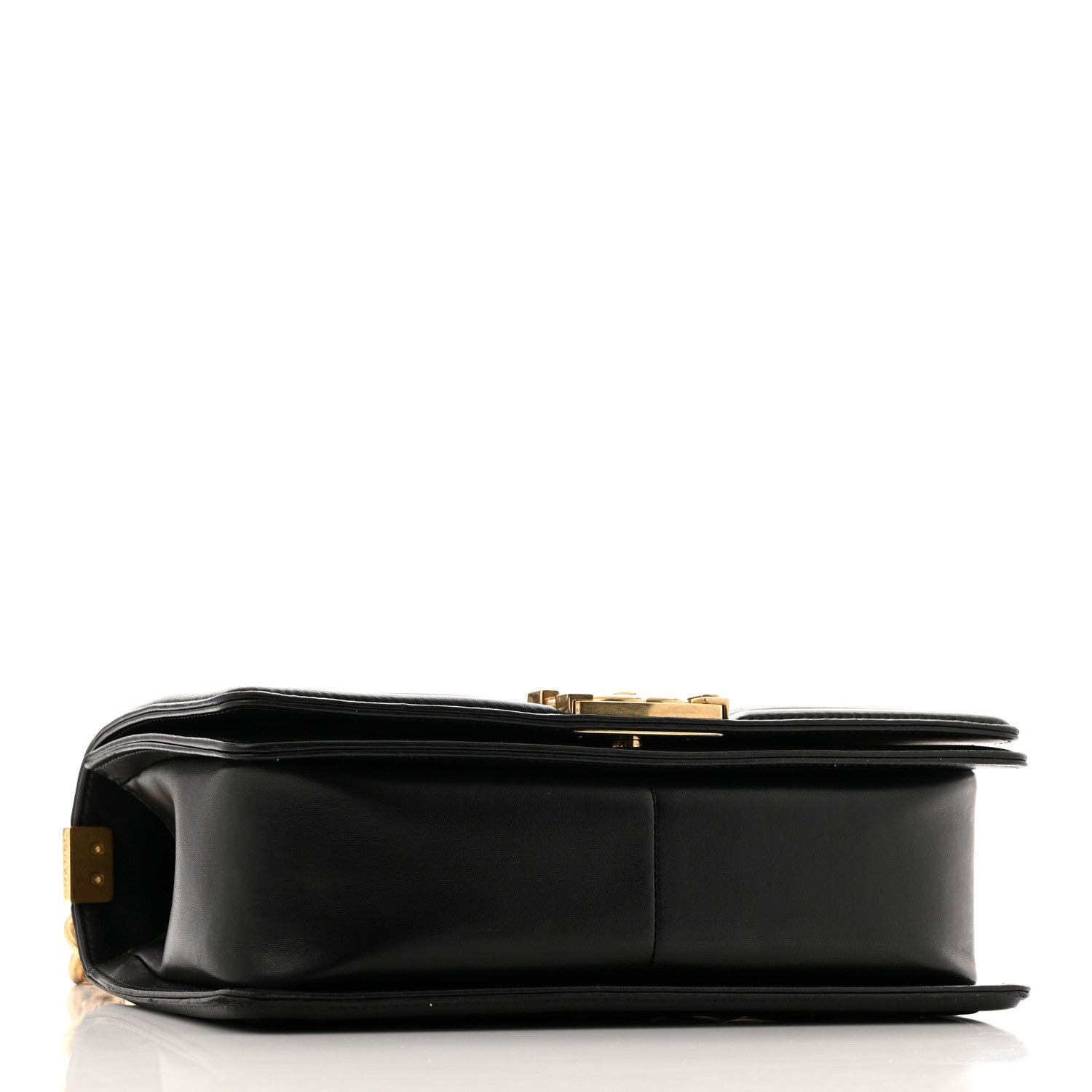 Chanel Lambskin Quilted Medium Boy Flap Black 4 of 11
