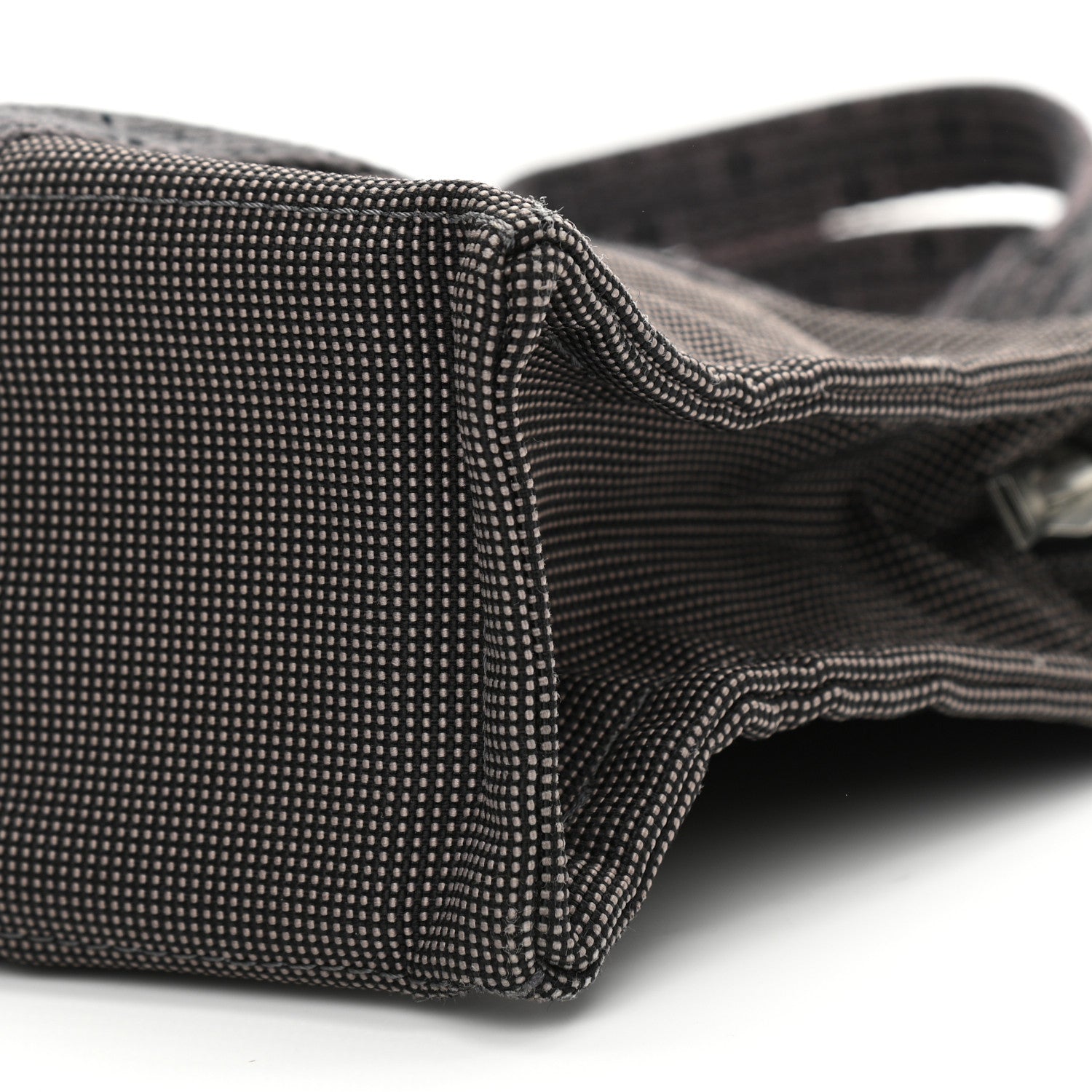 Hermes Canvas Tout Fourre PM Grey 9 of 9