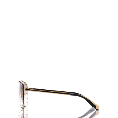 Louis Vuitton The Party Aviator Gradient Sunglasses Z0914U Brown 3 of 8