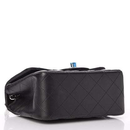 Chanel Lambskin Quilted Mini Square Flap Black 4 of 8
