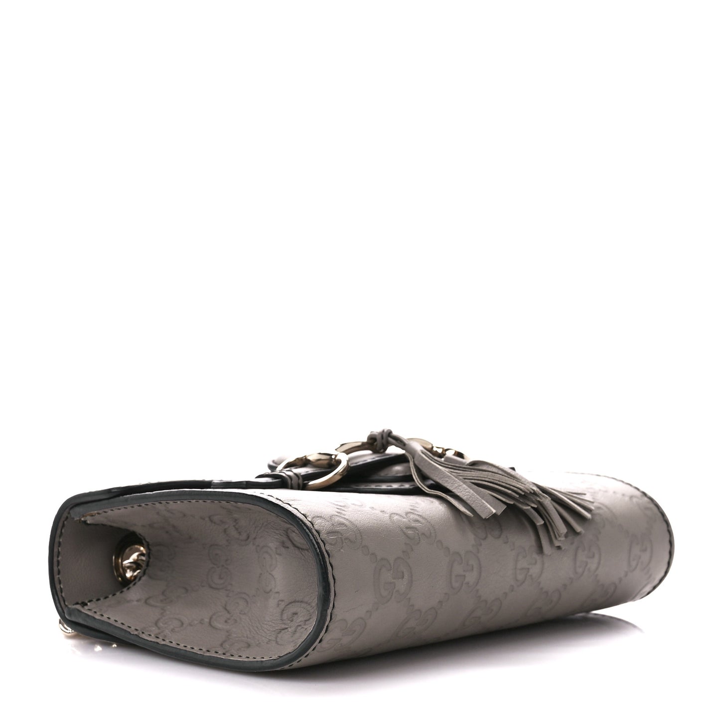 Guccissima Mini Emily Chain Shoulder Bag Storm Grey