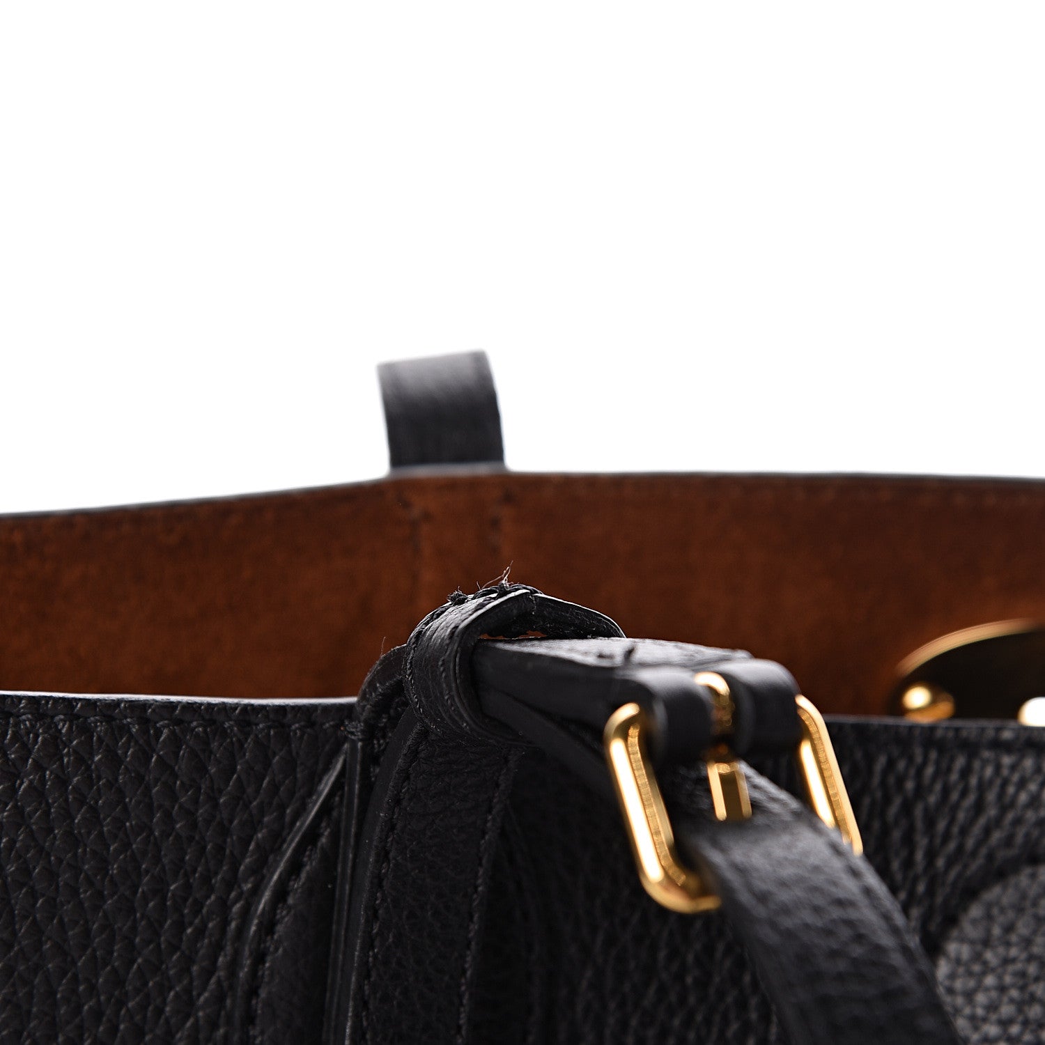 Mulberry Small Classic Grain Bayswater Tote Black 11 of 12