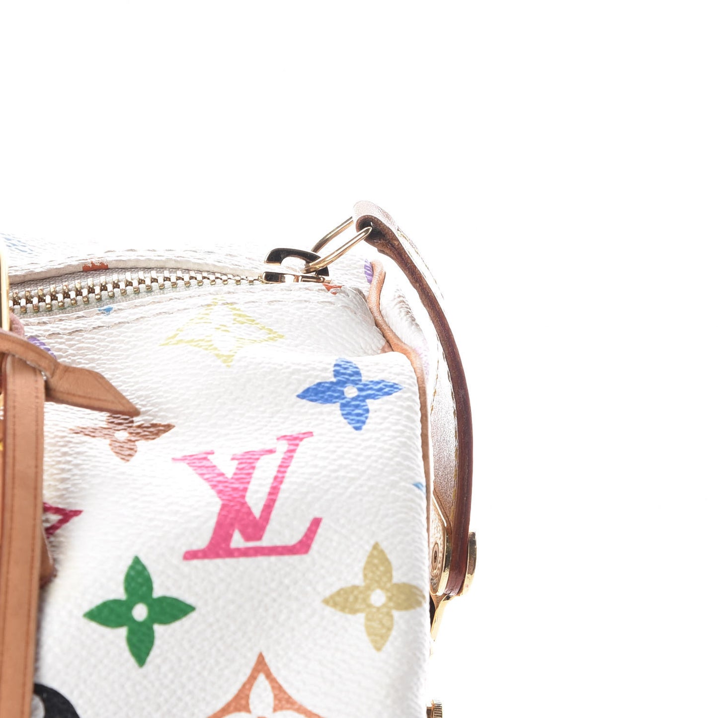 Monogram Multicolor Speedy 30 White