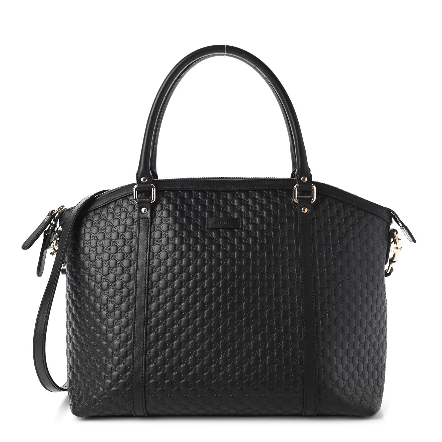 Gucci Soft Microguccissima Dome Satchel Black 1 of 9