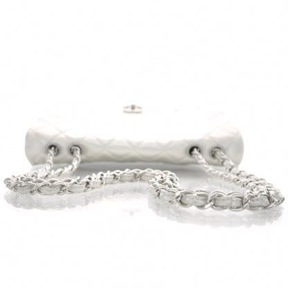 Chanel Lambskin Jumbo Flap Silver 5 of 10