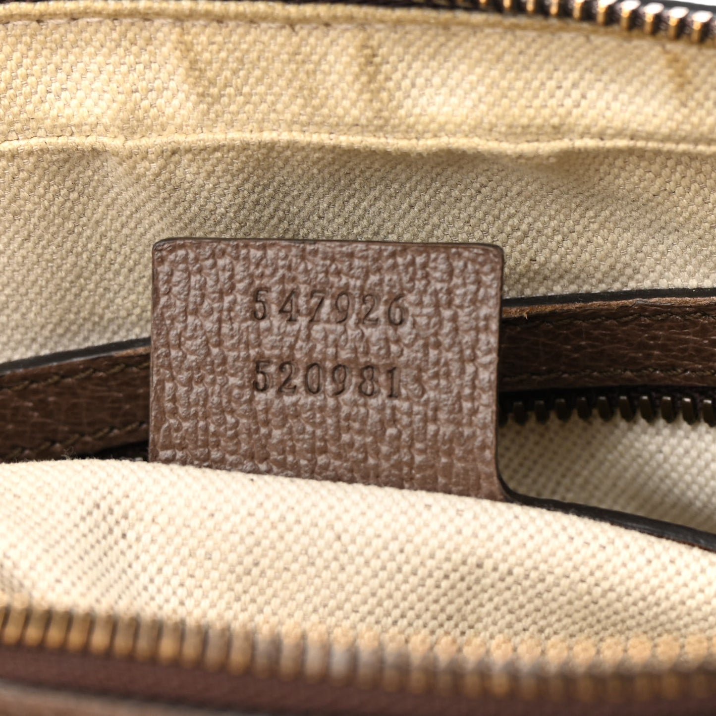 GG Supreme Monogram Web Small Ophidia Messenger Bag Brown