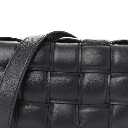 Bottega Veneta Nappa Maxi Intreccio Small Padded Cassette Crossbody Bag Deep Blue 8 of 13