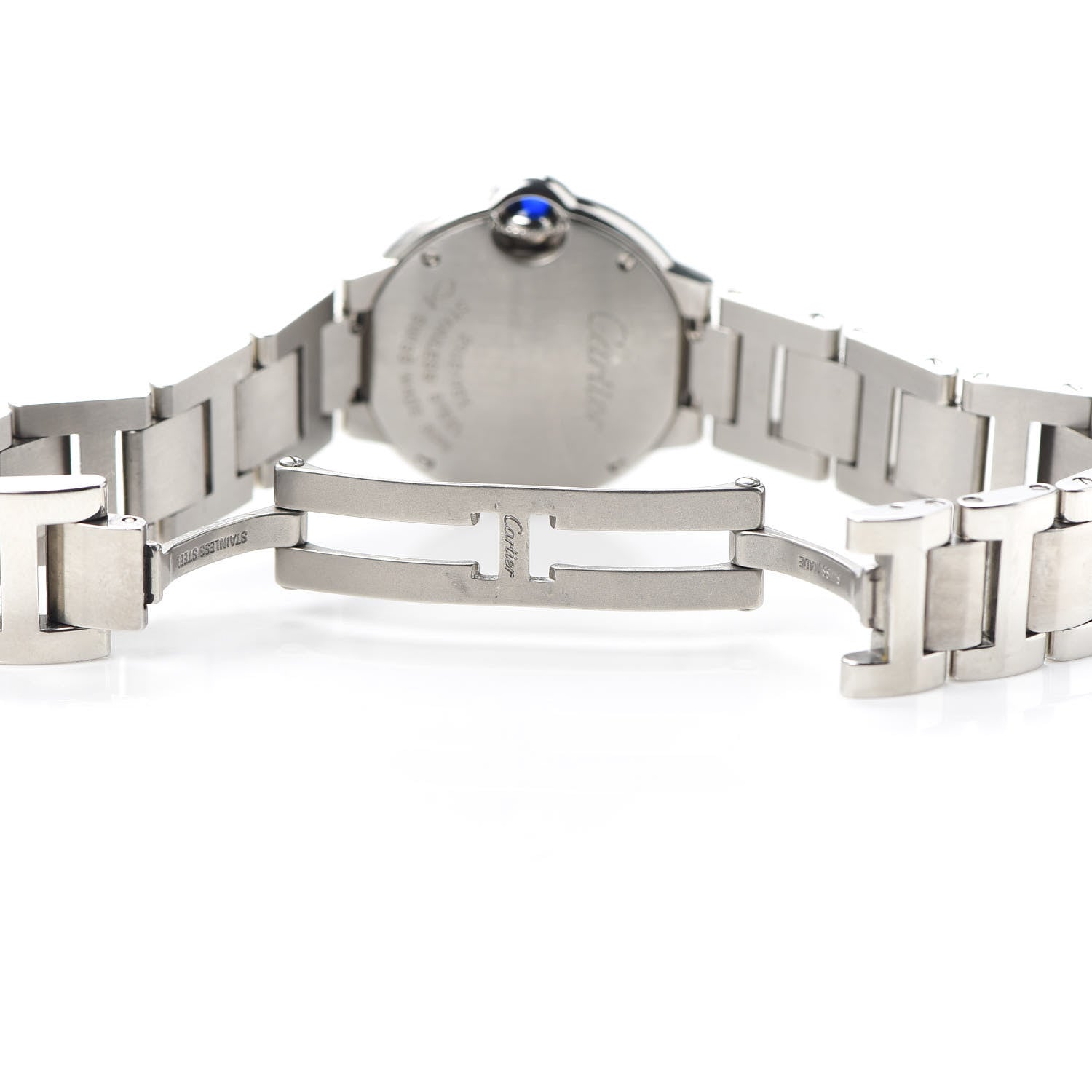 Cartier Stainless Steel 28mm Ballon Bleu De Quartz Watch 5 of 6