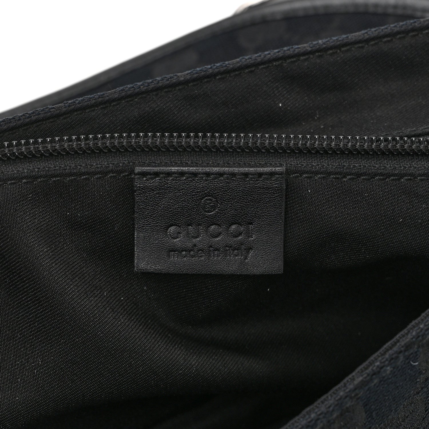 Gucci Monogram Waist Belt Bag Black 6 of 10